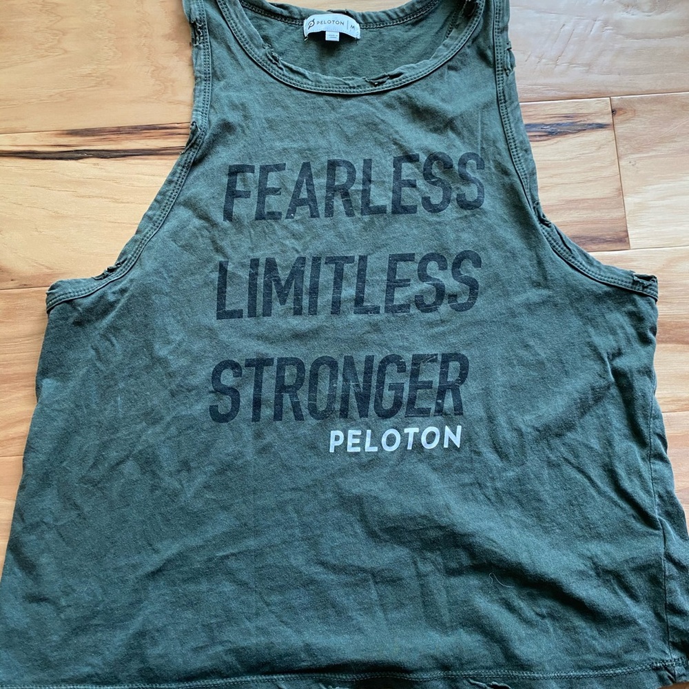 Peloton Fearless Nala Tank Top RARE EUC